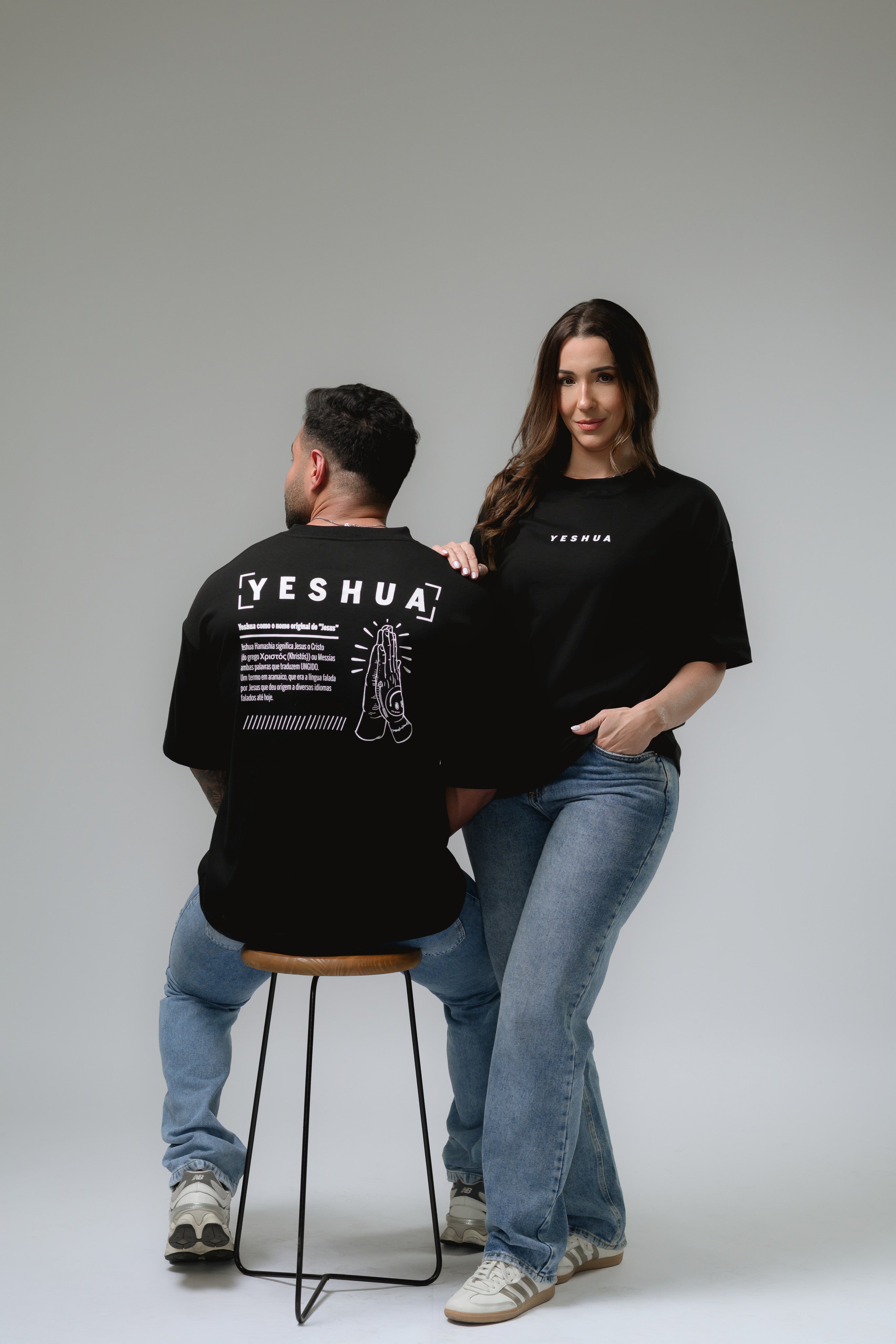 Camiseta Oversized - Yeshua