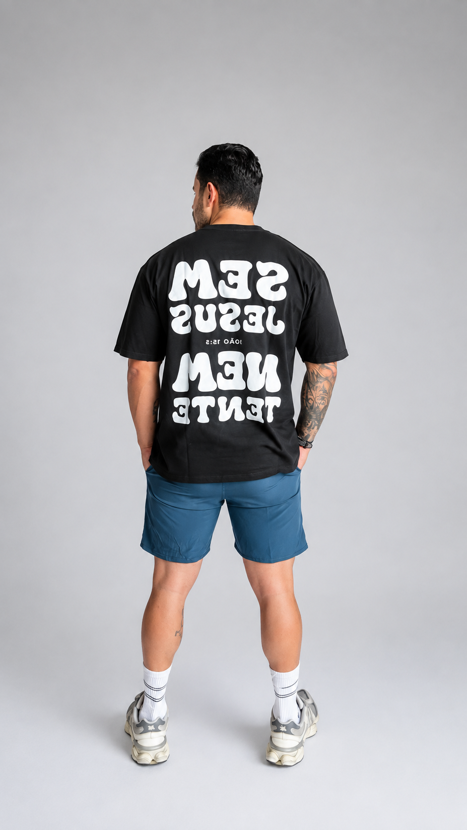 Bermuda Glock Azul Petróleo