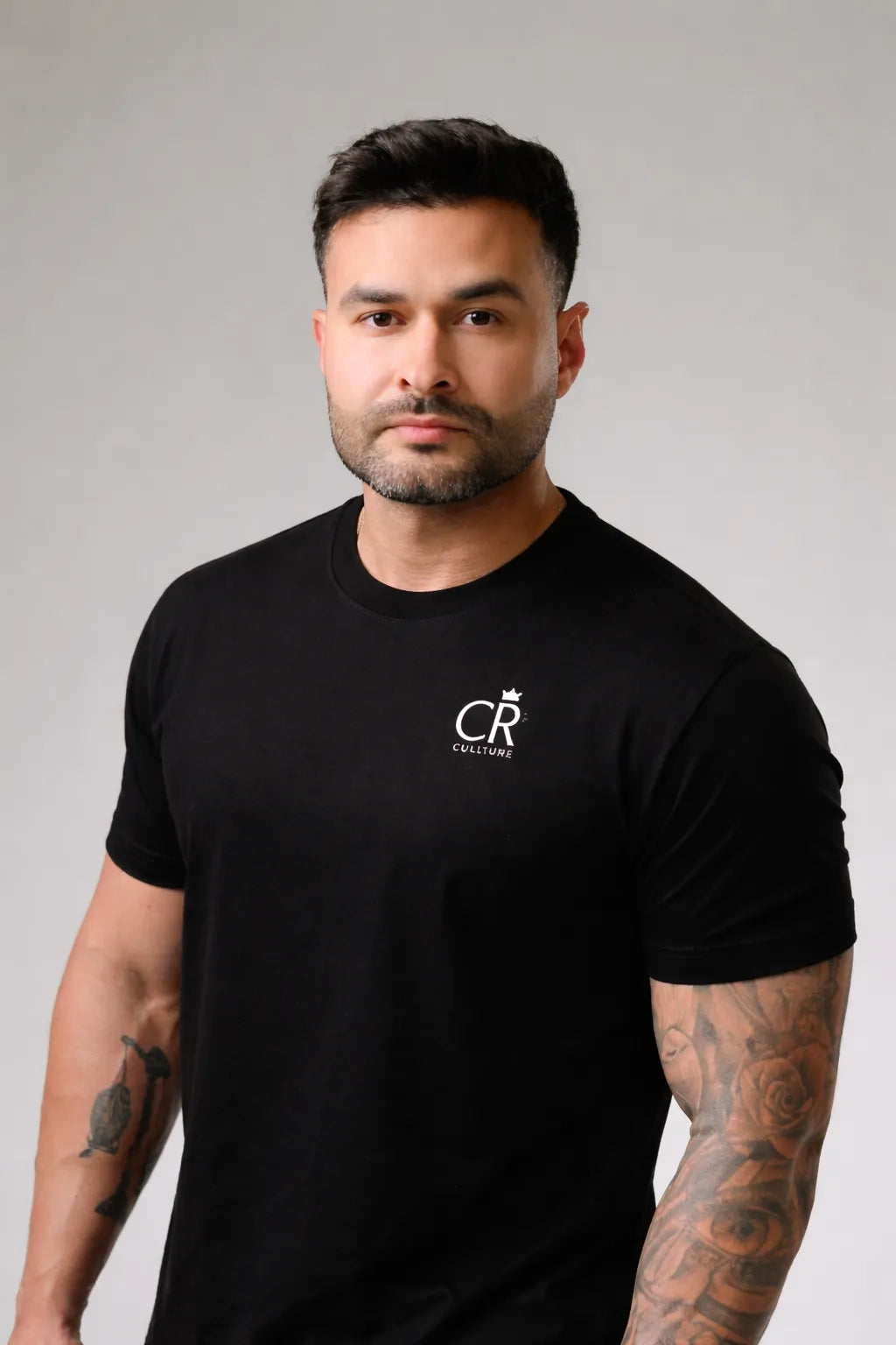 Camiseta Casual  - Preta