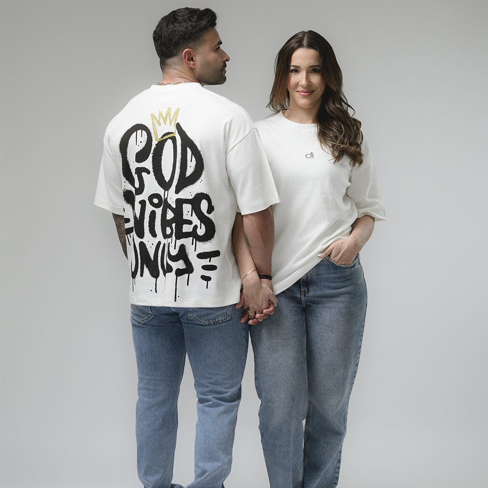 Camiseta Oversized - GOD Vibes