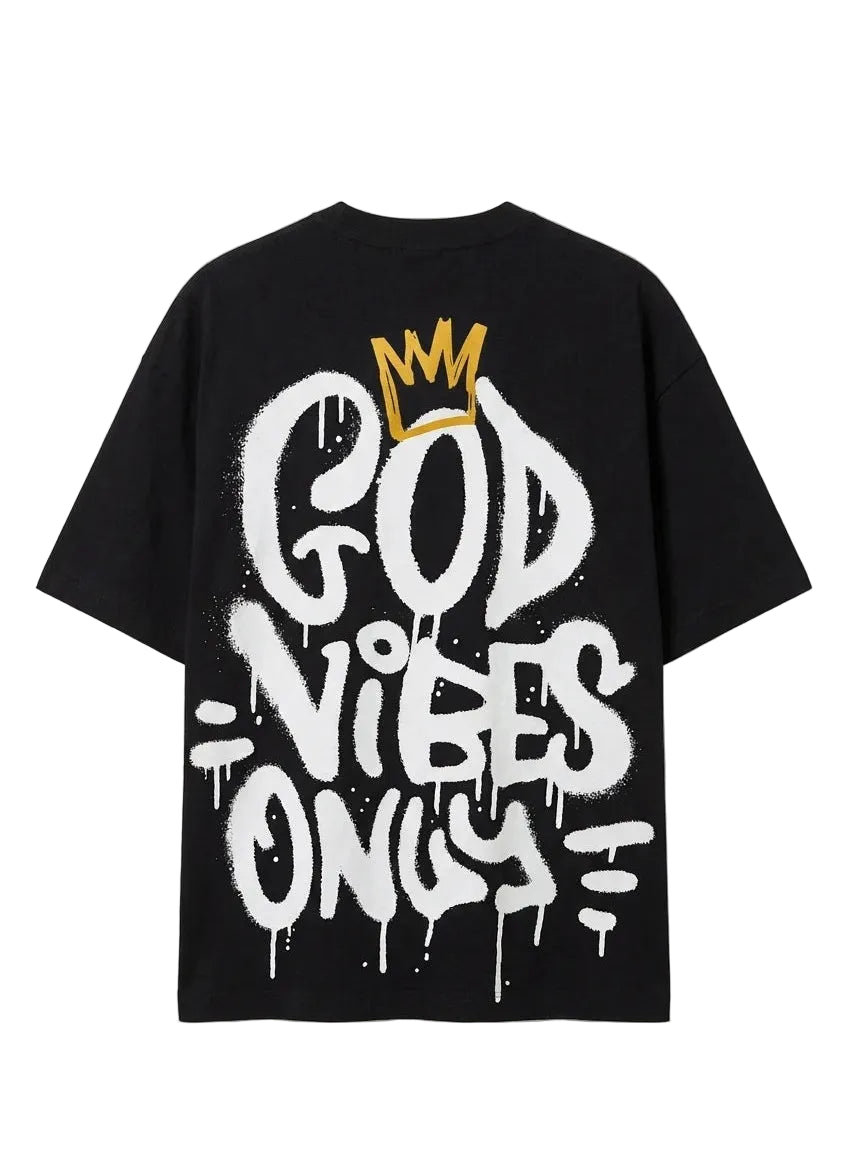 Camiseta Oversized - GOD Vibes